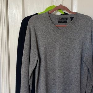 Two 100% Cashmere Sweaters